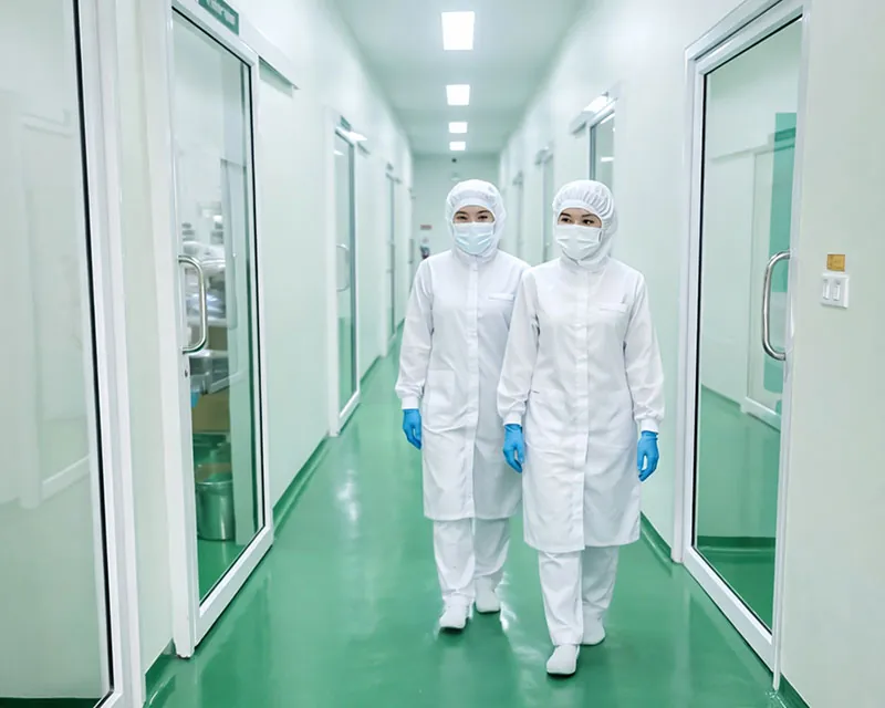 สายการผลิตของ BP Biotech โรงงานมาตรฐาน GMP / Green Industry